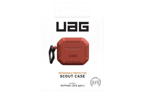 UAG Scout Case for Apple Airpods 3 - Rust