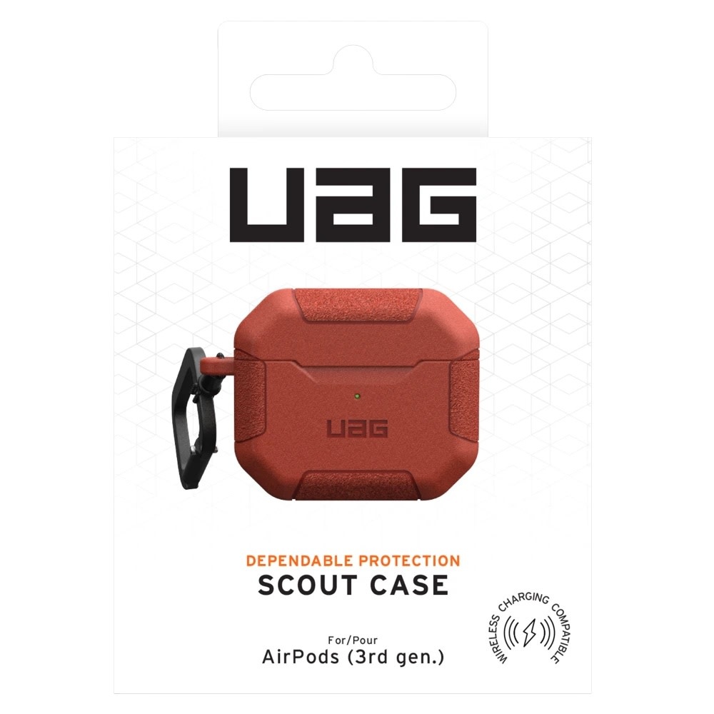 UAG Scout Case for Apple Airpods 3 - Rust