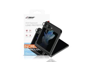 ZEELOT Pishield Series Titanium Alloy Lens Protector for Z Flip 5 - Black