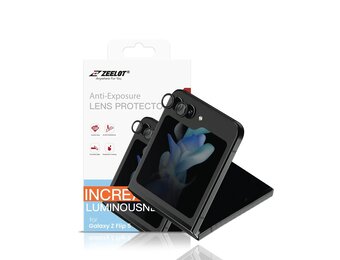 ZEELOT Pishield Series Titanium Alloy Lens Protector for Z Flip 5 - Black