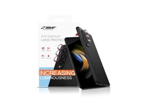 ZEELOT Pishield Series Titanium Alloy Lens Protector for Z Fold 5 - Iridescent