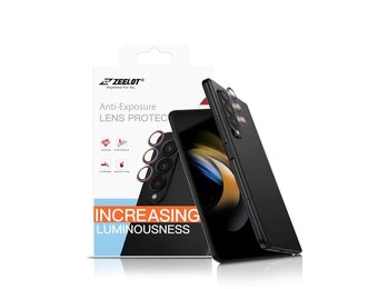 ZEELOT Pishield Series Titanium Alloy Lens Protector for Z Fold 5 - Iridescent