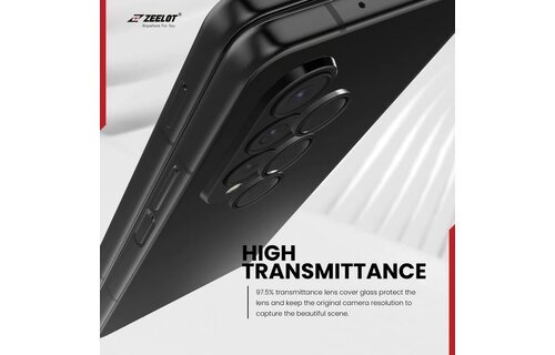 ZEELOT Pishield Series Titanium Alloy Lens Protector for Z Fold 5 - Iridescent