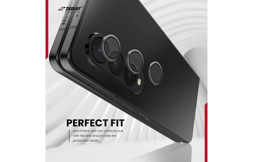 ZEELOT Pishield Series Titanium Alloy Lens Protector for Z Fold 5 - Iridescent