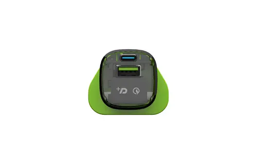 Goui Nano Transparent Mini30 PD Ultra Wall Charger 2 Port 30W