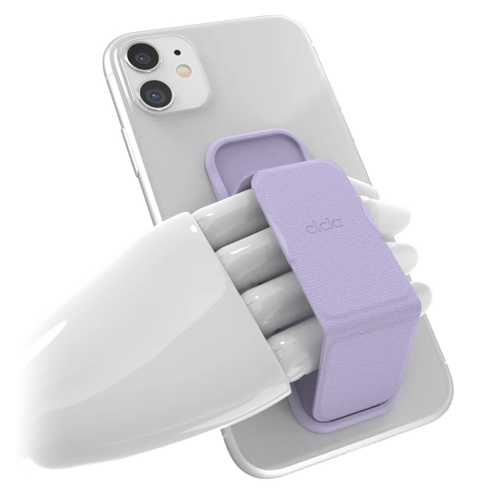 CLCKR Universal Stand and Grip - Colour Match Lilac