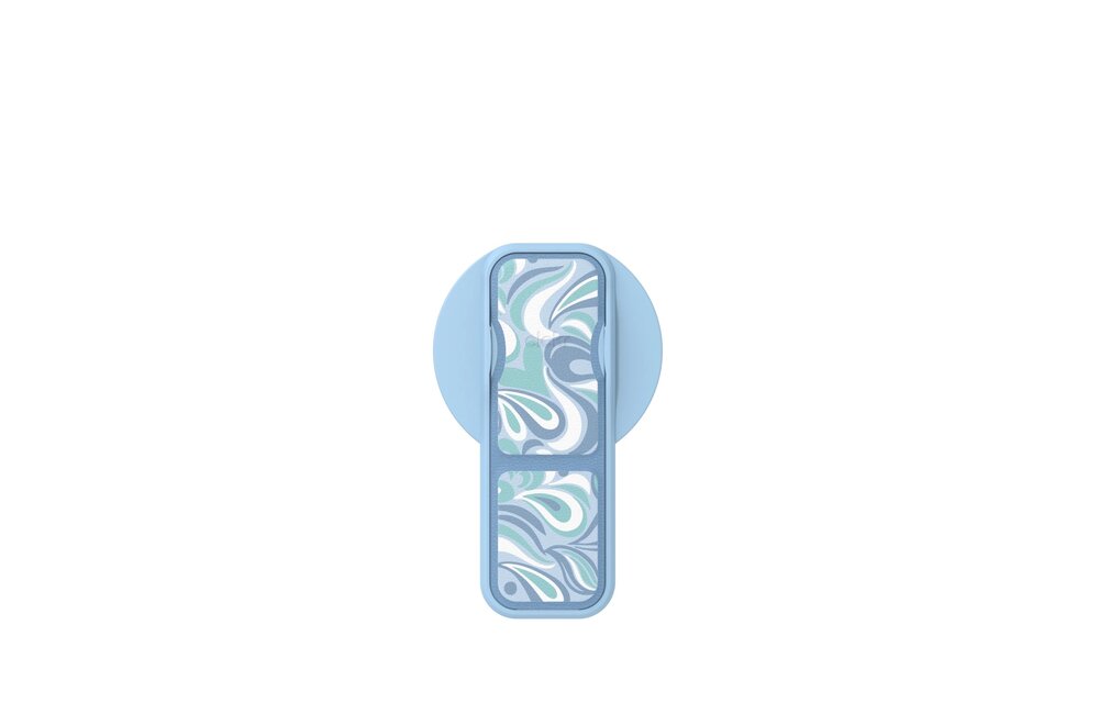 CLCKR Compact MagSafe Stand and Grip - Paisley Swirl