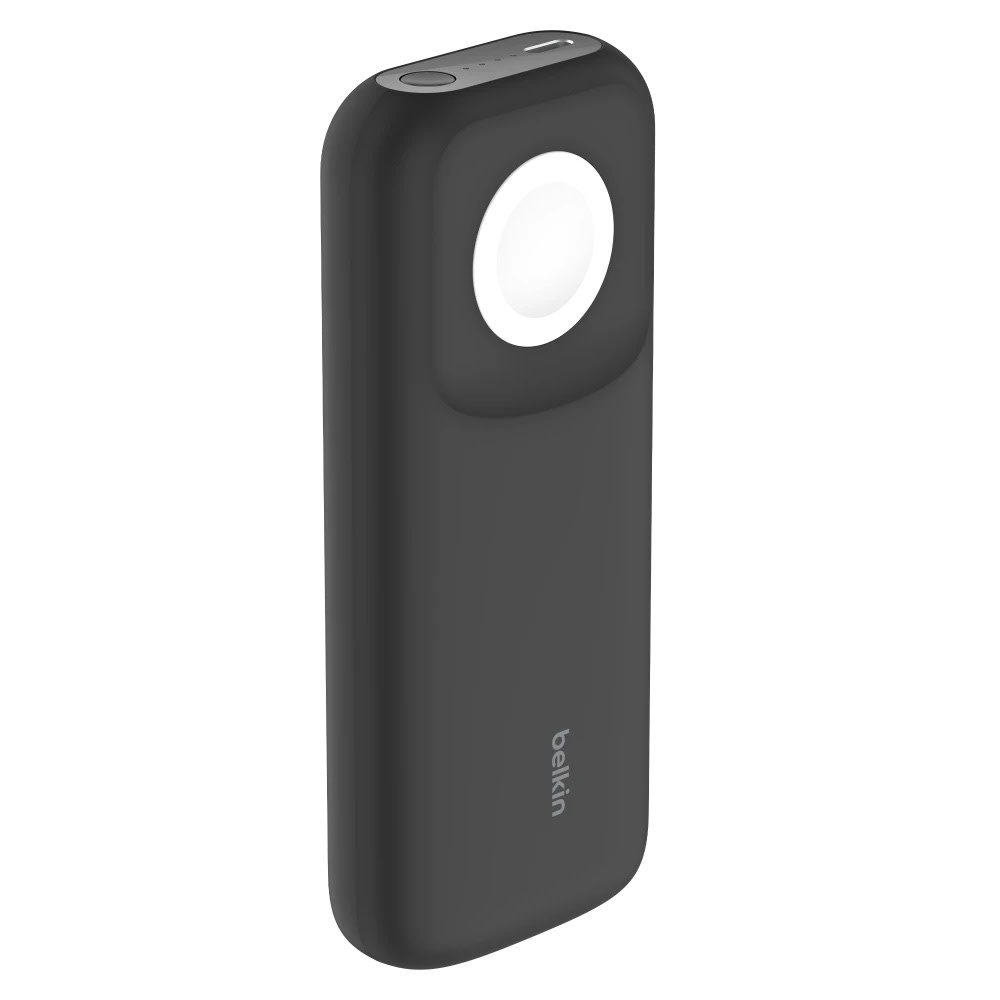 Belkin Boost Charge Pro Fast Wireless Charger and Power Bank 10,000 mAh for Apple Watch , AirPods, iPhone 10K - Black