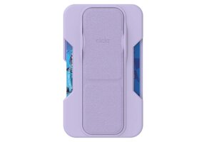 CLCKR MagSafe Wallet and Stand - Purple