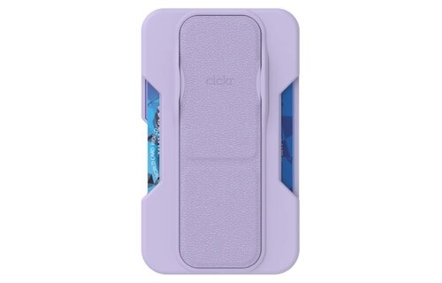 CLCKR MagSafe Wallet and Stand - Purple