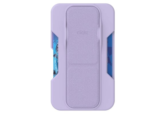 CLCKR MagSafe Wallet and Stand - Purple