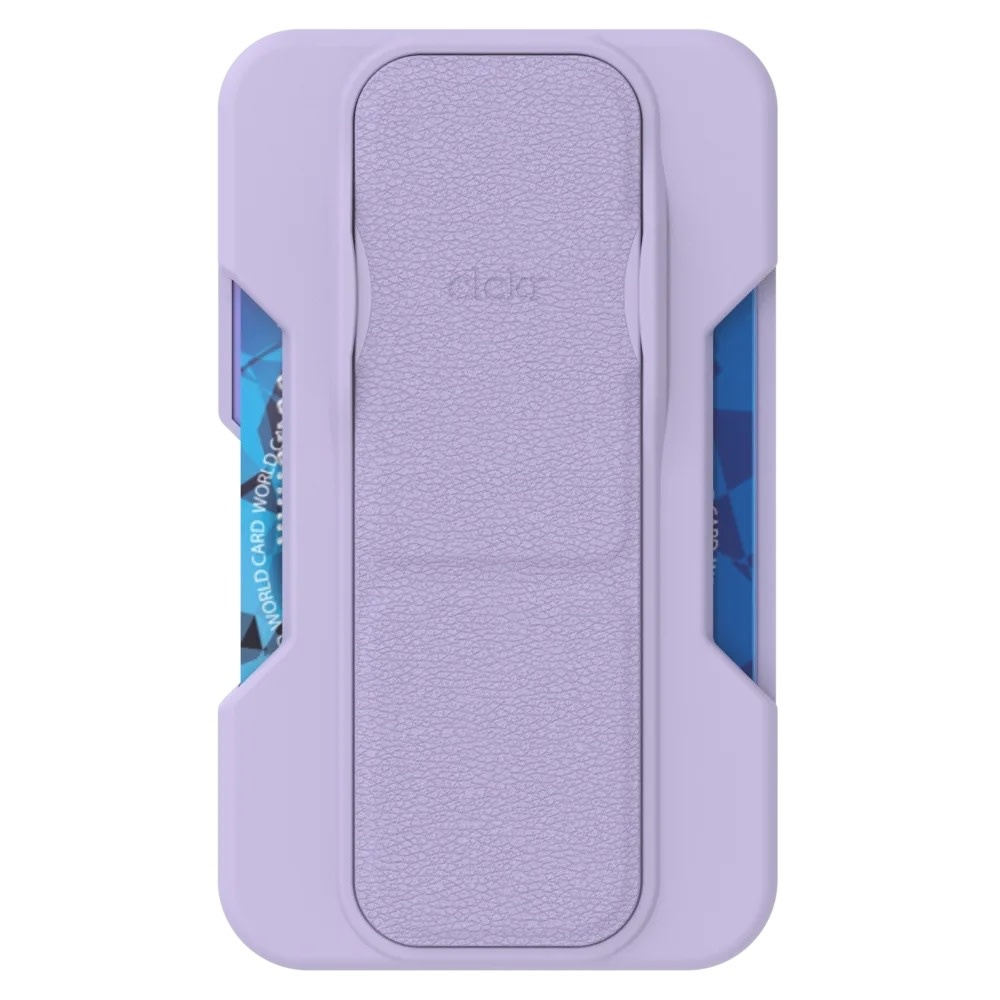 CLCKR MagSafe Wallet and Stand - Purple