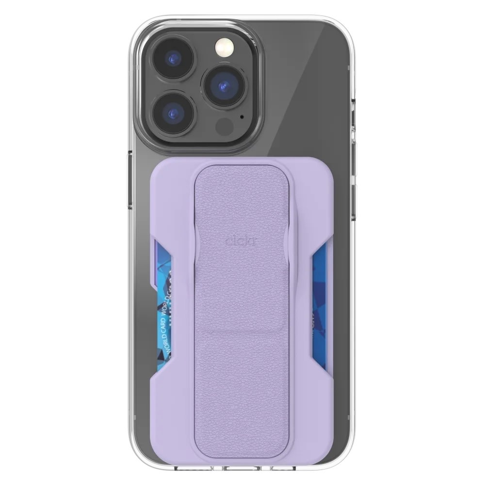 CLCKR MagSafe Wallet and Stand - Purple