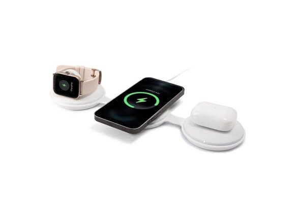 TYLT 3 in 1 MagSafe Wireless Charging Stand - White