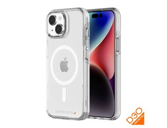 Axessorize D30 Crystal Shield MagSafe Case for iPhone 13/14 / iPhone 15 - Clear