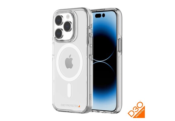 Axessorize D30 Crystal Shield MagSafe Case for iPhone 15 Pro - Clear