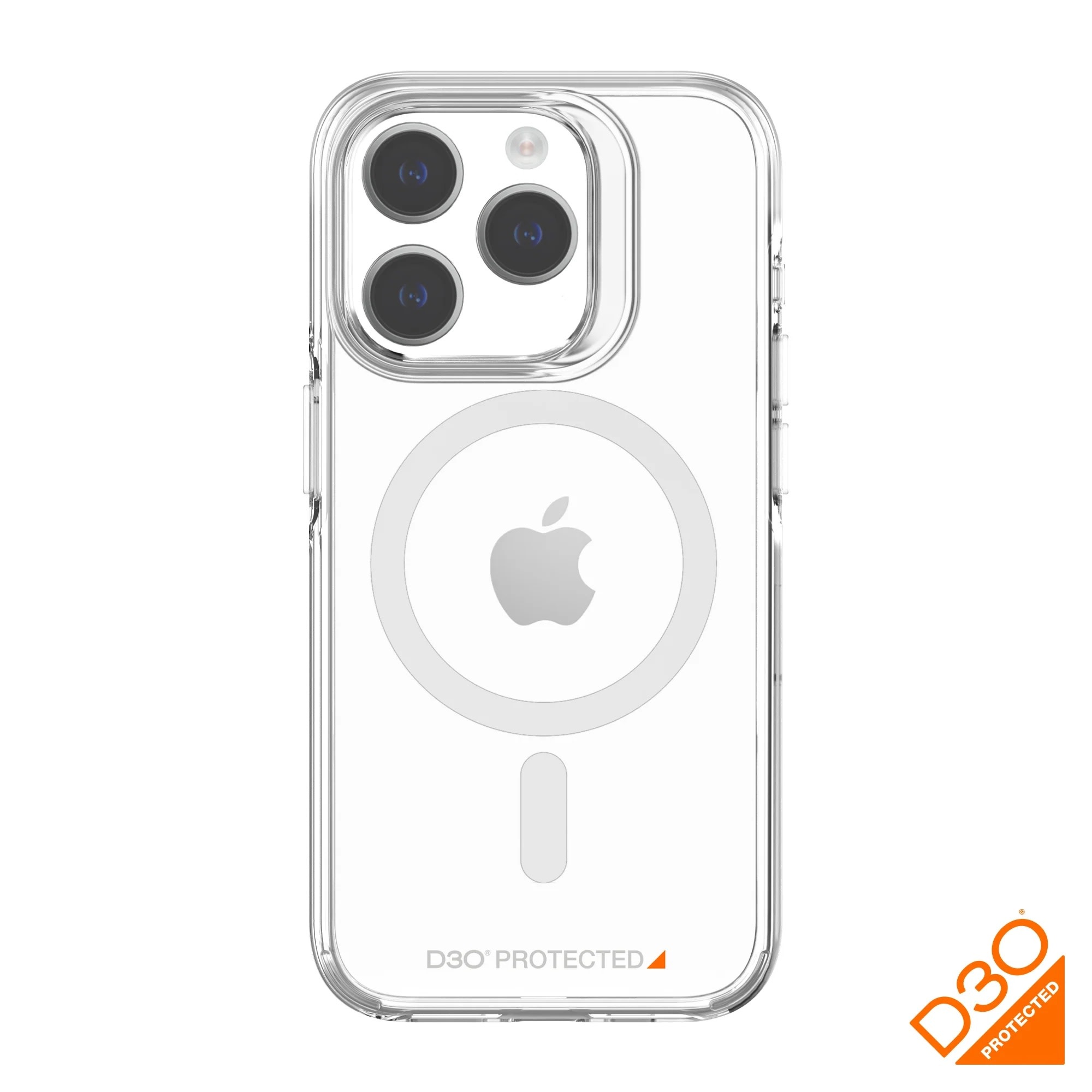 Axessorize D30 Crystal Shield MagSafe Case for iPhone 15 Pro - Clear