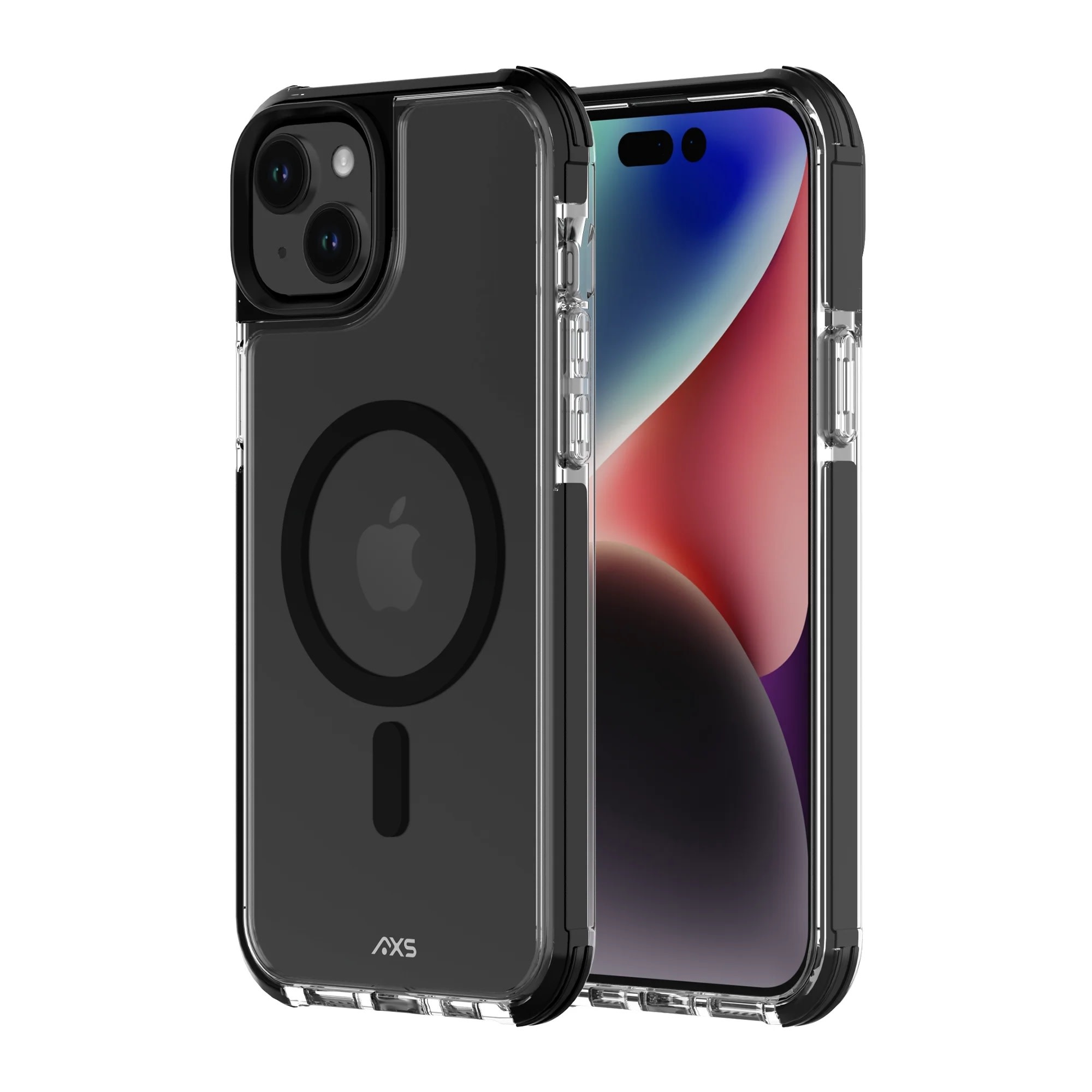 Axessorize PROShield Plus MagSafe Case for iPhone 13/14 / iPhone 15 - Black