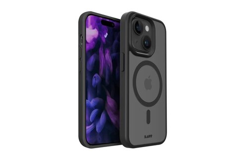 LAUT Huex Protect MagSafe Case for iPhone 13/14/ iPhone 15 - Black