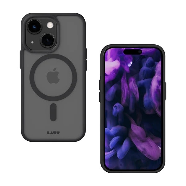 LAUT Huex Protect MagSafe Case for iPhone 14 Plus /15 Plus - Black