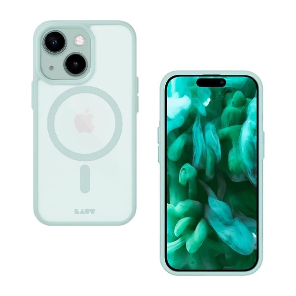 LAUT Huex Protect MagSafe Case for iPhone 14 Plus /15 Plus - Mint