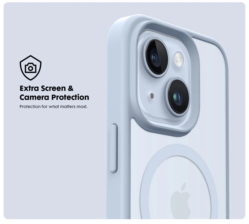 LAUT Huex Protect MagSafe Case for iPhone 14 Plus /15 Plus - Mint