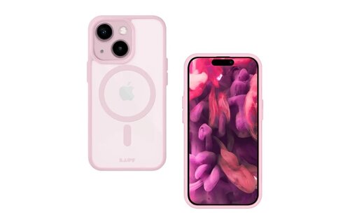 LAUT Huex Protect MagSafe Case for iPhone 14 Plus /15 Plus - Pink