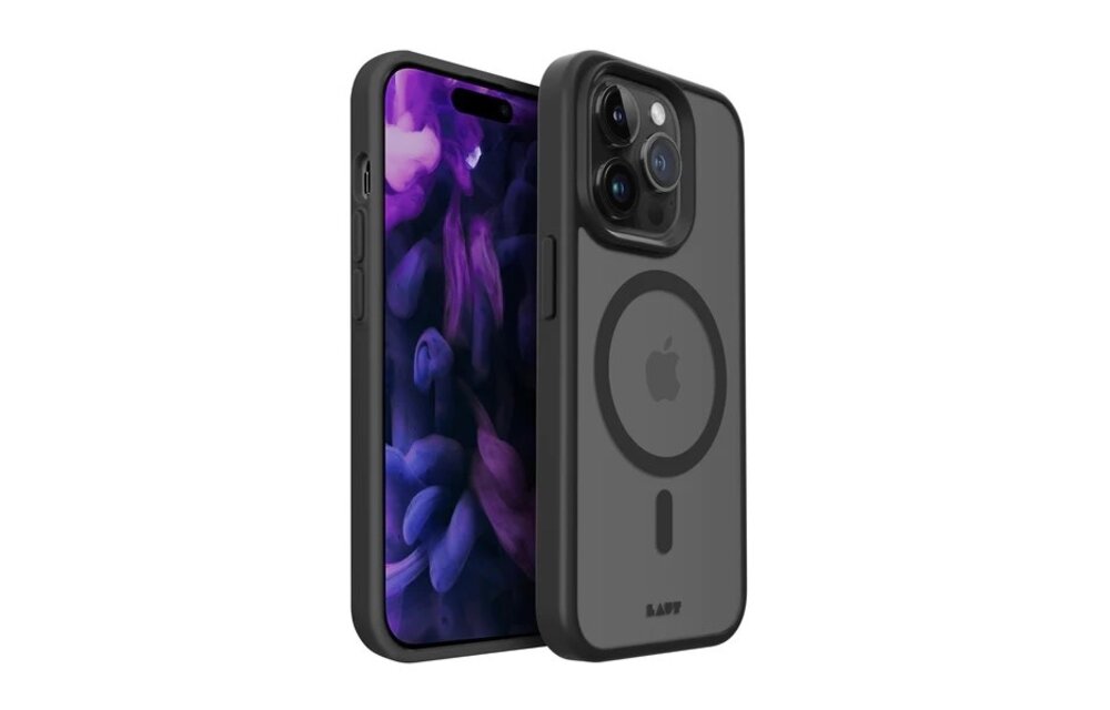 LAUT Huex Protect MagSafe Case for iPhone 15 Pro Max - Black