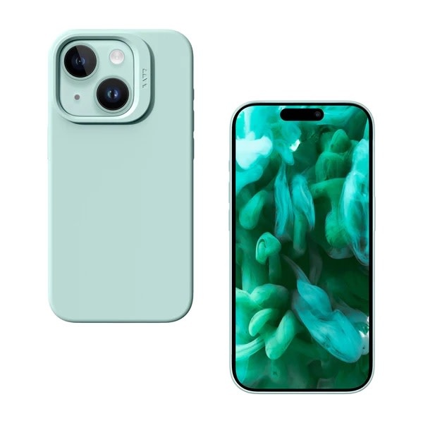 LAUT Huex Slim MagSafe Case for iPhone 13/14 / iPhone 15 - Mint