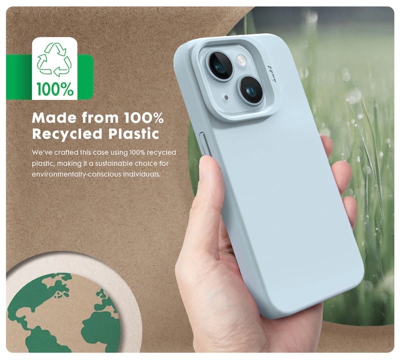 LAUT Huex Slim MagSafe Case for iPhone 13/14 / iPhone 15 - Mint