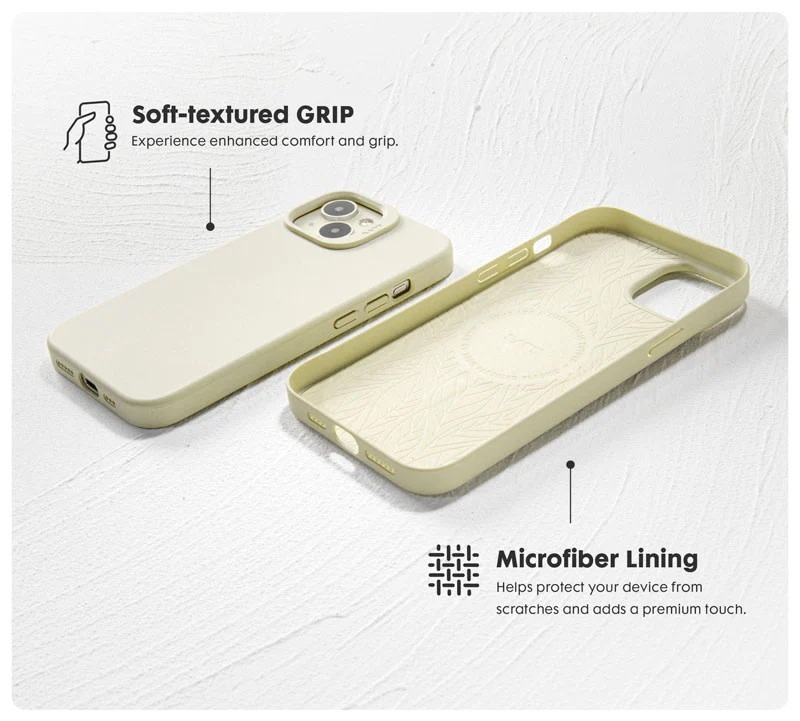 LAUT Huex Slim MagSafe Case for iPhone 13/14 / iPhone 15 - Mint