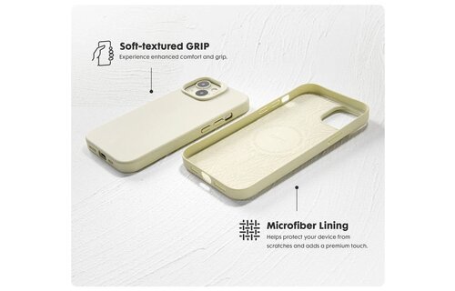 LAUT Huex Slim MagSafe Case for iPhone 13/14 / iPhone 15 - Yellow