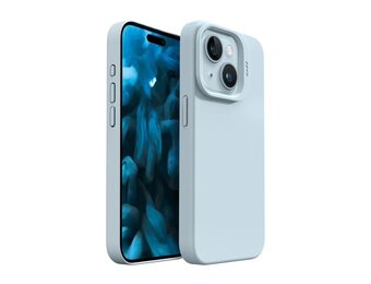 LAUT Huex Slim MagSafe Case for iPhone 14  Plus /15 Plus - Light Blue