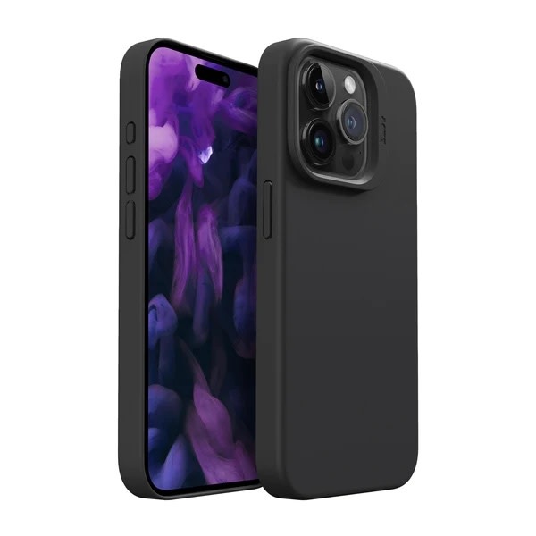 LAUT Huex Slim MagSafe Case for iPhone 15 Pro - Black