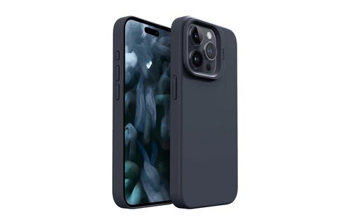 LAUT Huex Slim MagSafe Case for iPhone 15 Pro - Dark Blue