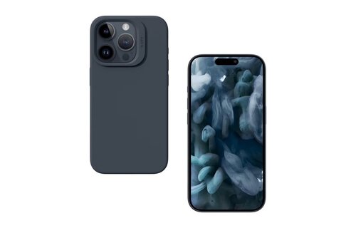 LAUT Huex Slim MagSafe Case for iPhone 15 Pro - Dark Blue