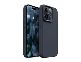 LAUT Huex Slim MagSafe Case for iPhone 15 Pro Max - Dark Blue