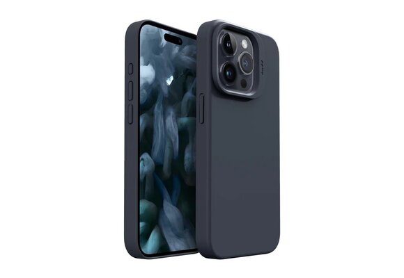 LAUT Huex Slim MagSafe Case for iPhone 15 Pro Max - Dark Blue