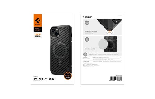 Spigen Core Armor MagSafe Case for iPhone 14 Plus /15 Plus - Matte Black