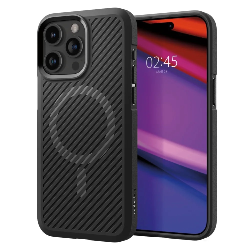 Spigen Core Armor MagSafe Case for iPhone 15 Pro - Matte Black