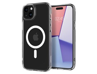 Spigen Crystal Hybrid MagSafe Case for iPhone 13/14 / iPhone 15 - White/Clear