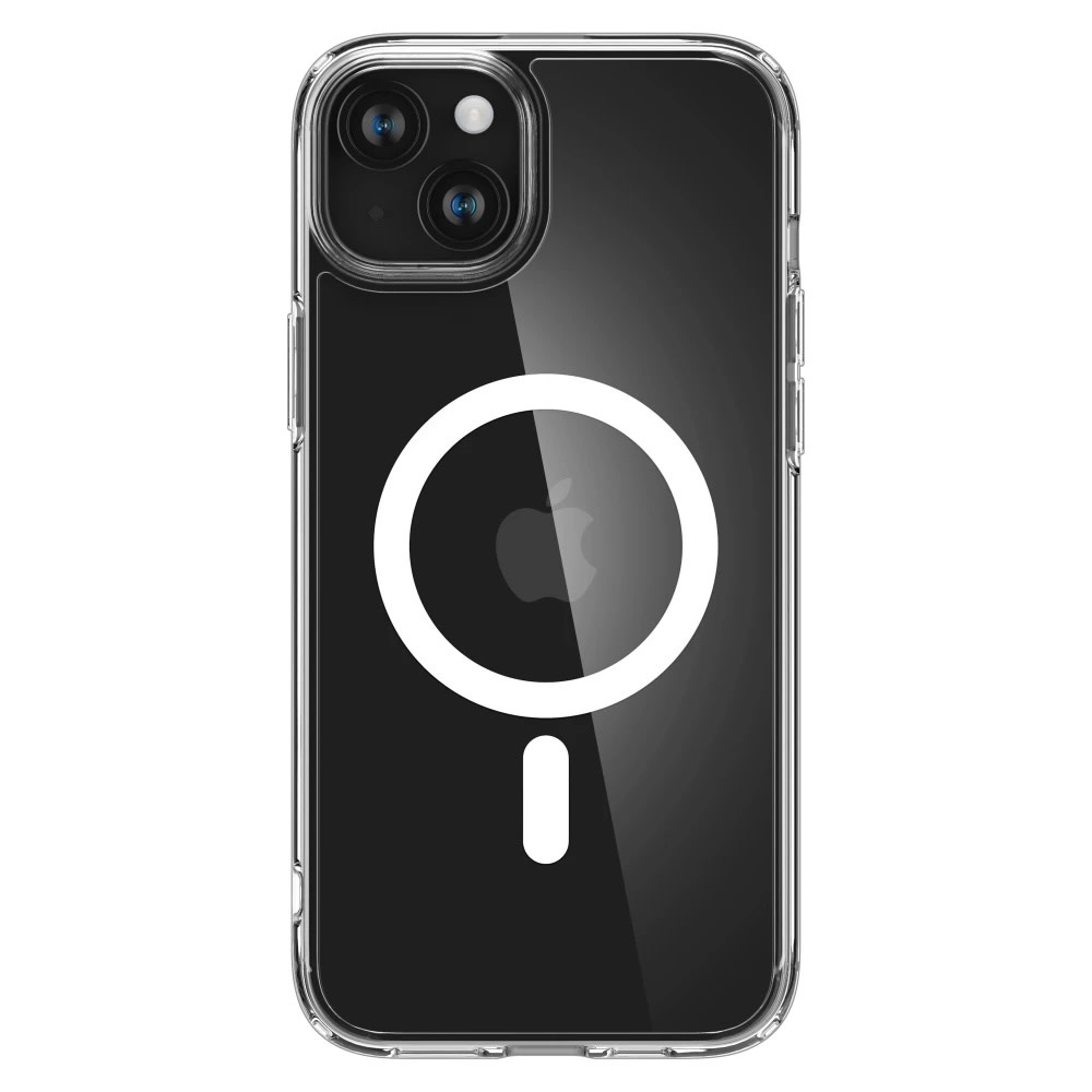 Spigen Crystal Hybrid MagSafe Case for iPhone 13/14 / iPhone 15 - White/Clear