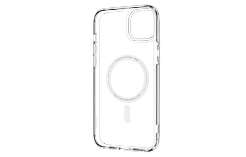Spigen Crystal Hybrid MagSafe Case for iPhone 13/14 / iPhone 15 - White/Clear