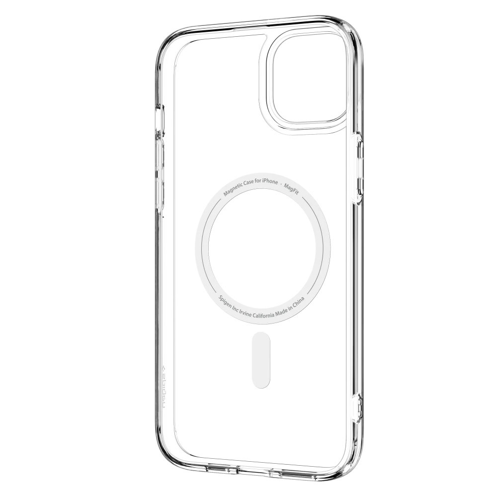 Spigen Crystal Hybrid MagSafe Case for iPhone 13/14 / iPhone 15 - White/Clear