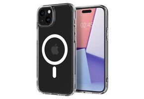Spigen Crystal Hybrid MagSafe Case for iPhone 14 Plus /15 Plus - White/Clear