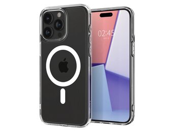 Spigen Crystal Hybrid MagSafe Case for iPhone 15 Pro Max - White/Clear