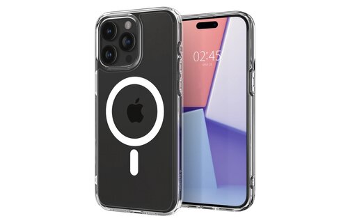 Spigen Crystal Hybrid MagSafe Case for iPhone 15 Pro Max - White/Clear