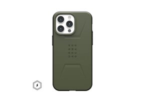 UAG Civilian MagSafe Case for iPhone 15 Pro Max - Olive Drab