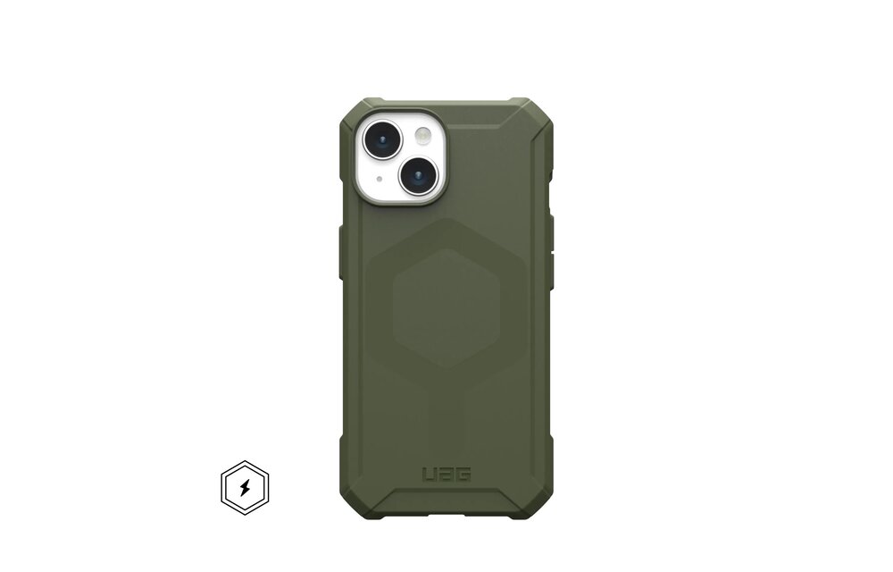 UAG Essential Armor MagSafe Case for iPhone 13/14 / iPhone 15 - Olive Drab