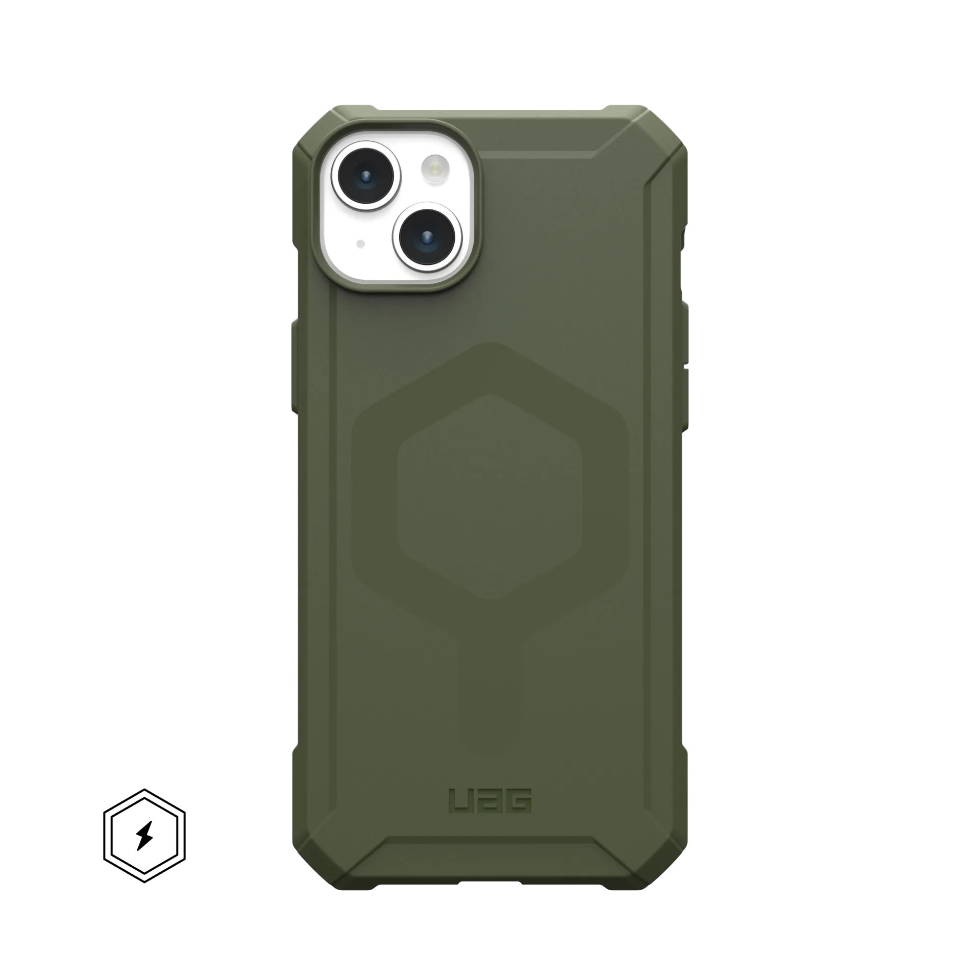 UAG Essential Armor MagSafe Case for iPhone 14 Plus /15 Plus - Olive Drab